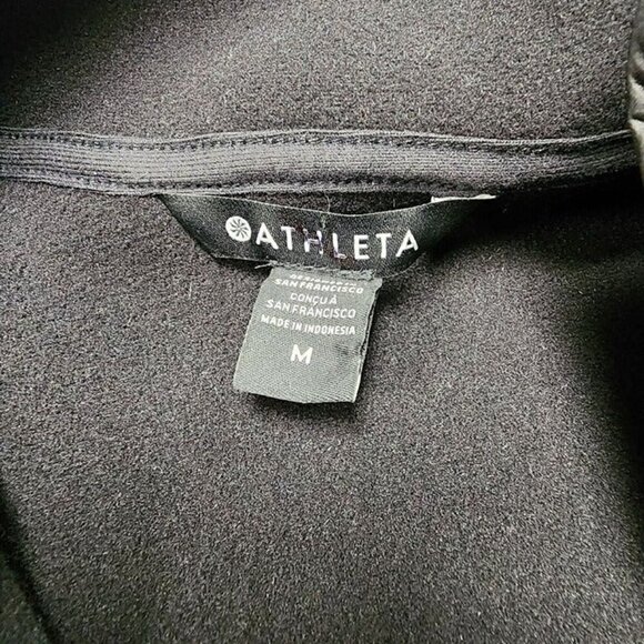 Athleta Cozy Sherpa Snap Sweatshirt Medium - Picture 8 of 9